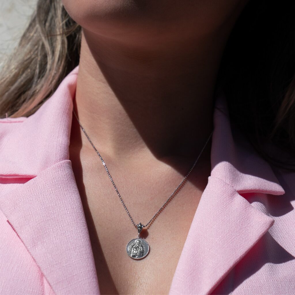 MicLee-Collane da donna S925 in argento sterling con